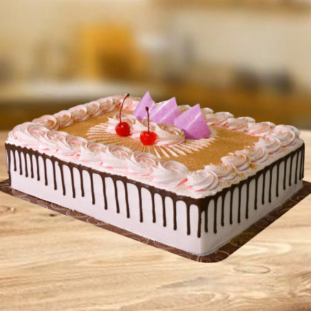 TORTA DE TRES LECHES FRESA RECTANGULAR