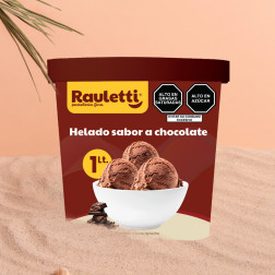 HELADOS RAULETTI SABOR CHOCOLATE