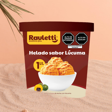 HELADOS RAULETTI SABOR LUCUMA