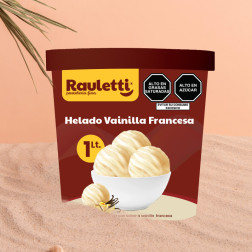 HELADOS RAULETTI SABOR VAINILLA FRANCESA