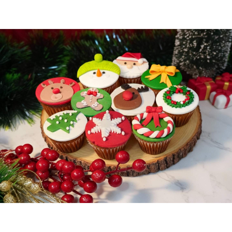 Cupcake Navideño