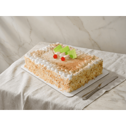 Torta Tres Leches de Coco Rectangular