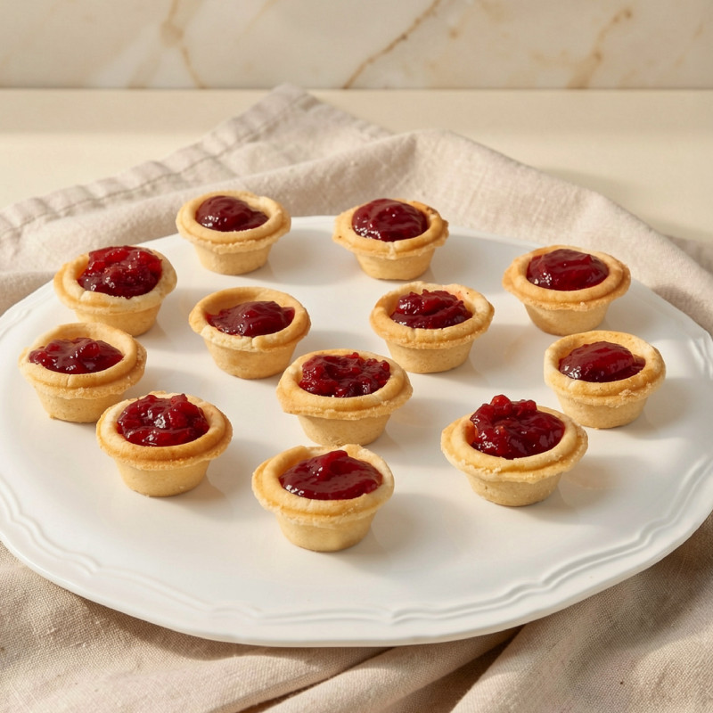 Mini cheesecake de fresa Mini cheesecake de fresa