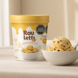 Helado Rauletti Sabor Lucumachip