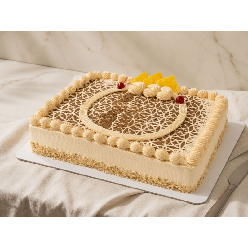 Torta Tres Leches de Lucuma Rectangular Torta Tres Leches de Lucuma Rectangular