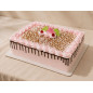 Torta Tres Leches de Fresa Rectangular Torta Tres Leches de Fresa Rectangular