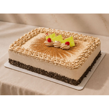 Torta Tres Leches de Café Rectangular